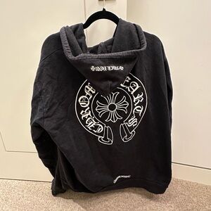 Chrome Hearts Black Graphic Hoodie